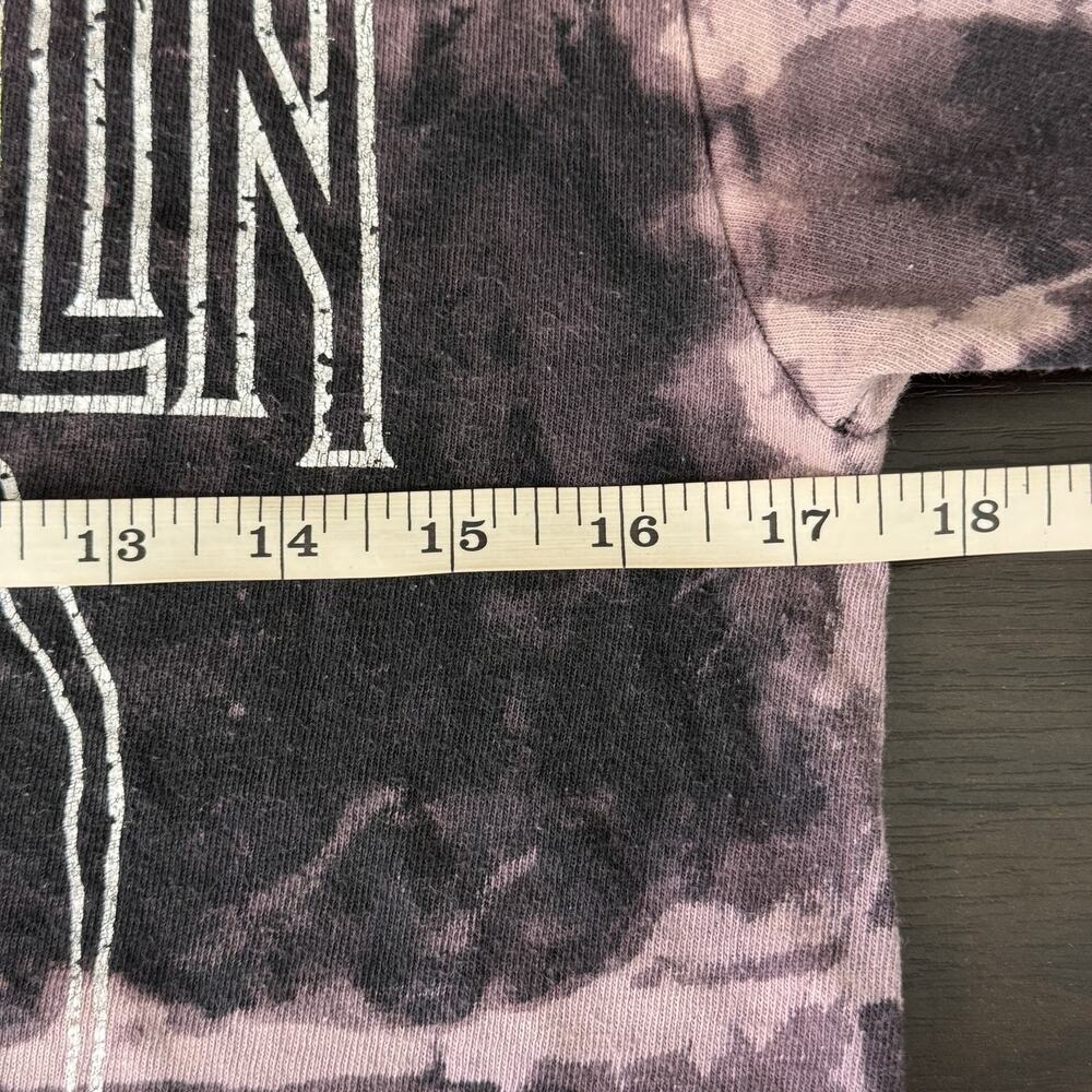 Led Zeppelin Shirt Mens Small Tie Dye Band Graphic Rock 1977 Tour - Picture 6 of 8